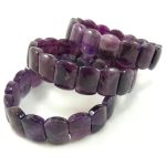 Amethyst Bracelet (Diamond Cut Tumbled)