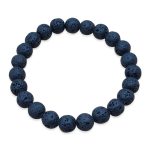 Remedywala Black Lava Stone Bracelet 8mm