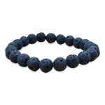 Remedywala Black Lava Stone Bracelet 8mm