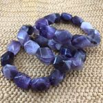 Remedywala Amethyst Oval Tumble Bracelet