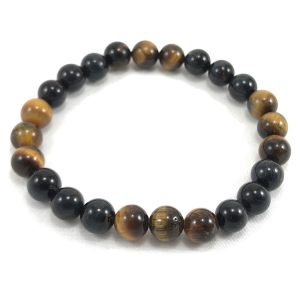 Remedywala Tiger Eye and Blue Tiger Eye Bracelet