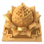 Golden Meru Shriparni (sevan/saven) Shri Yantra