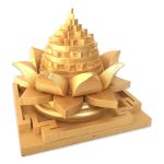 Golden Meru Shriparni (sevan/saven) Shri Yantra