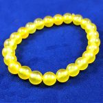 Remedywala Yellow Jade Bracelet 8mm