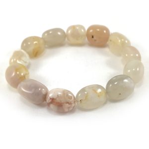 Remedywala Flower Carnelian Tumble Bracelet