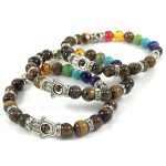 Tiger Eye 7 Chakra Multicolor Bracelet