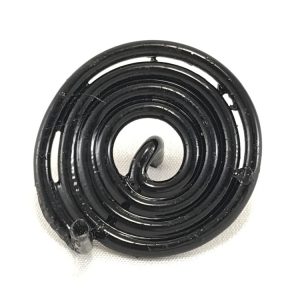 Remedywala Vastu Black Wavy Round Anticlockwise Spring Used to Boost of The Water Energy Field.