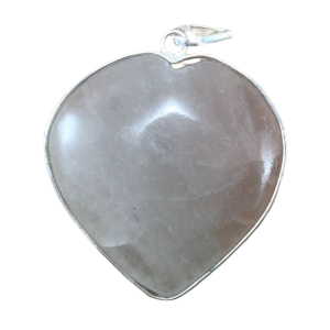 Rose Quartz Pendant [Heart Shape]