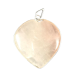 Rose Quartz Pendant [Heart Shape]