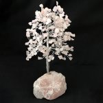 Rose Tree with Solid Rose Stone Base(200 Beads)