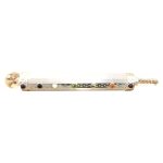 Selenite 7 Chakra Wand