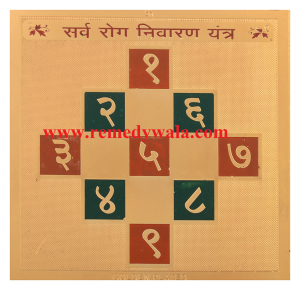 Siddh Rog Nivaran Yantra