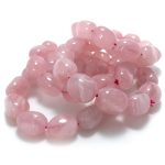 Energised Rose Quartz Bracelet (Round Tumbled)