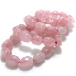 Energised Rose Quartz Bracelet (Round Tumbled)