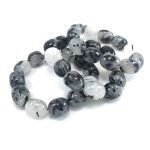 Energised Routiled Quartz Bracelet (Tumbled)