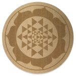 Sri Yantra Crystal Grid Plate (10 Inch Approx)