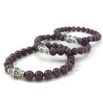 Lepidolite with Charm Bracelet 8mm