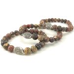 Leopardskin Jasper Bracelet 8mm