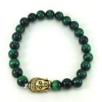 Green Cats Eye Bracelet 8mm