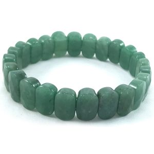 Green Aventurine Bracelet (Diamond Cut Tumbled)