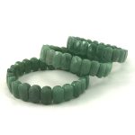 Green Aventurine Bracelet (Diamond Cut Tumbled)