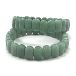 Green Aventurine Bracelet (Diamond Cut Tumbled)