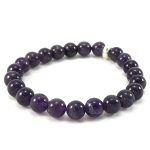 Amethyst with Ring Bracelet 8mm