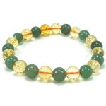 Citrine Aventurine Bracelet 8mm