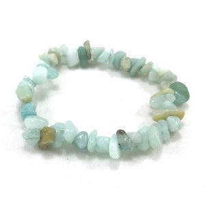 Amazonite Chips Natural Stone Single Bracelet