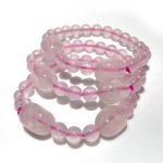 Rose Quartz Bracelet (Two Big Beads)