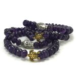 Amethyst Bracelet 8mm Bati