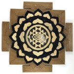 Sri Yantra Plate, sri yantra, Shri yantra, crystal grid