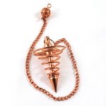 Spiral Copper Pendulum