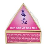 Reiki Wooden Pyramid Wish Box Size 4 inch