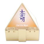 Reiki Wooden Pyramid Wish Box Size 4 inch