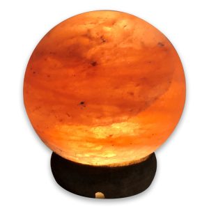 Circle Ball Natural Himalayan Rock Salt Crystal Lamp