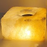 Candle Holder Natural Himalayan Rock Salt Crystal