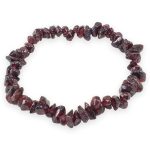 Garnet Chips Bracelet