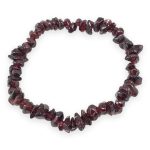 Garnet Chips Bracelet