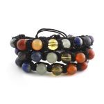 7 Chakra Stones Thread Bracelet 8mm AAA Grade