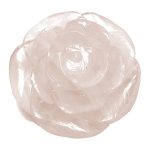 Pink Rose Flower Of Rose Quartz, Rose Quartz Flower