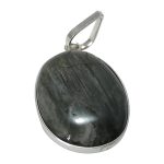 Grey Cats Eye Pendant