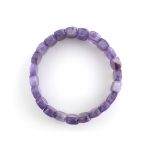 Amethyst Bracelet (Diamond Cut Tumble)