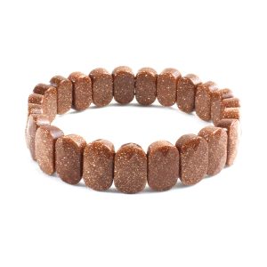 Goldstone Bracelet (Diamond Cut Tumble)