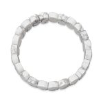 Howlite Bracelet (Diamond Cut Tumble)