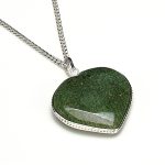 Charged Activated Energized Green Aventurine Pendant