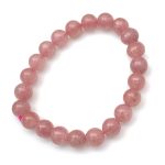 Strawberry Quartz Bracelet 8mm