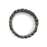 African Bloodstone Bracelet (Diamond Cut Tumble)