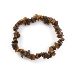 Tiger’s Eye chips Natural Stone Single Bracelet