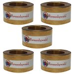 Remedywala Energized Vastu Brass Strip (Pack of 5)